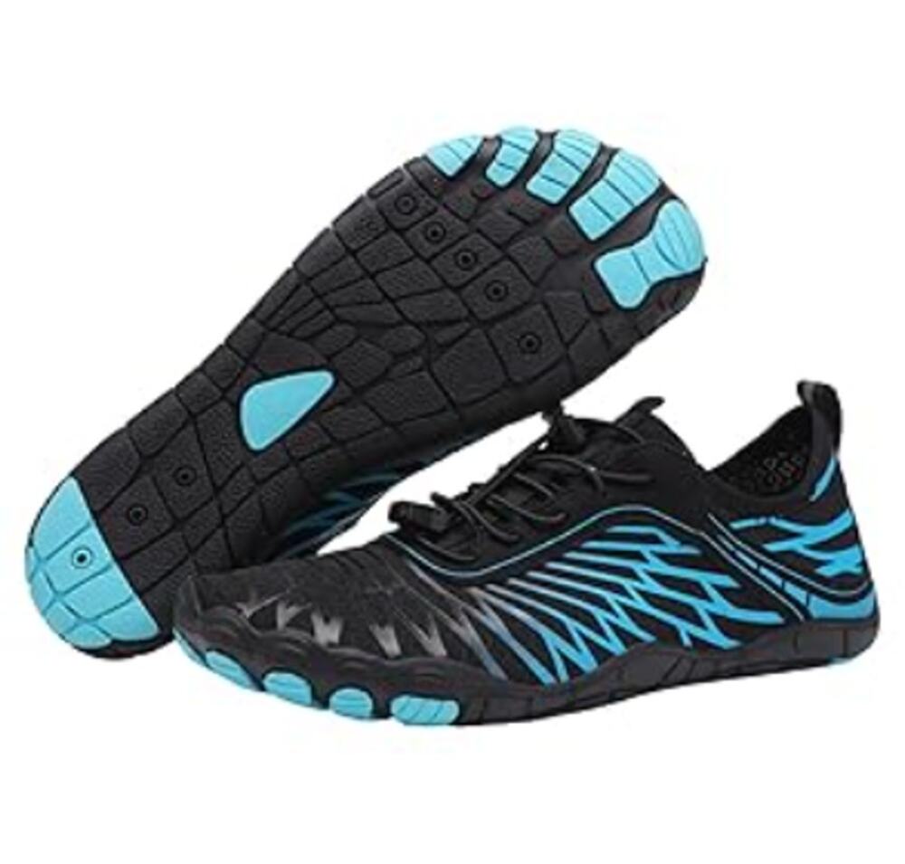 HF Lorax Pro Barefoot Hiking Shoes WMNS 37 US 6.5 Black Blue Breathable Outdoor
